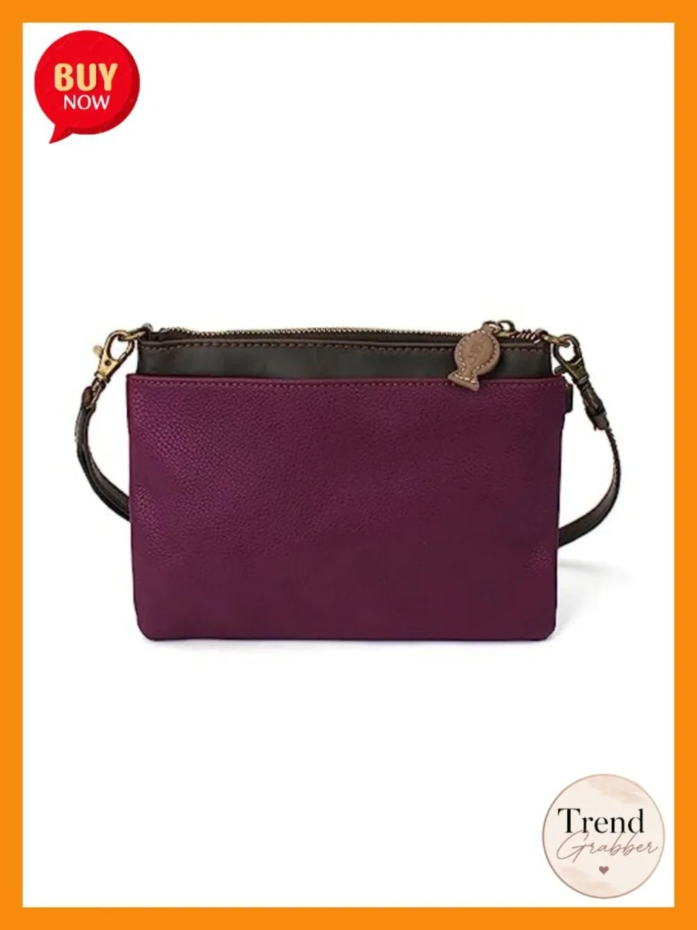 Mini Crossbody Purse with Convertible Strap Faux Leather